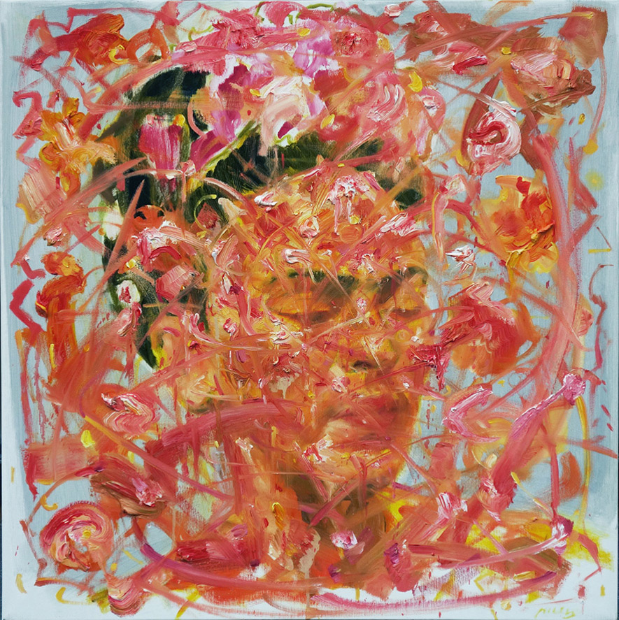Frida 2018 Oil on canvas 80x80cm